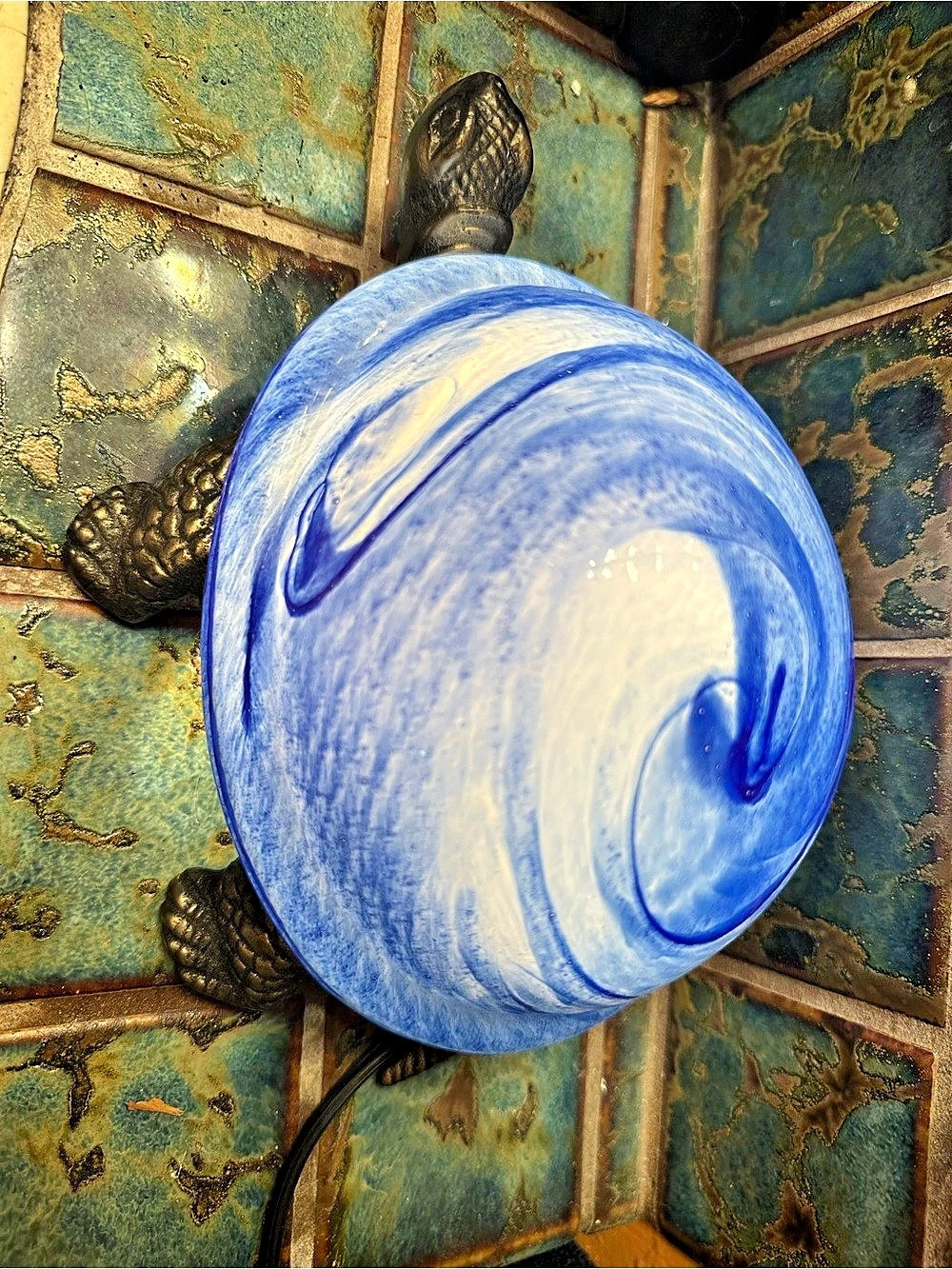 Turtle Table Lamp Decor - Picture 9 of 10